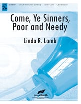 Come, Ye Sinners, Poor and Needy Handbell sheet music cover